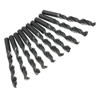 10pcs HSS forets hélico daux à vis sans fin à tige droite de 1-10 MM