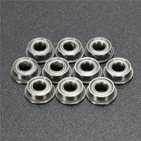 10pcs MF63ZZ 3x6x2.5mm Double roulement à billes à bride blindée