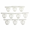 10pcs passage de roue garniture clips en plastique avant arrière pour le transit de Tourneo Ford CONNECT
