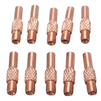 10pcs pistolet à souder pointes de contact 0.8mm pour bobine mig pistolet push pull chargeur torche