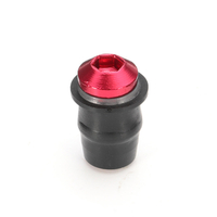 10pcs rouge moto M5x15mm pare-brise pare-brise carénage bien écrou boulon vis