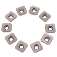 10Pcs SEMT13T3AGSN-JM VP15TF Fraise à fraiser en carbure à plaques CNC