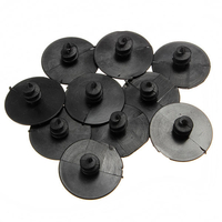 10pcs sol noir mat clips de tapis pour VW Golf 97-03