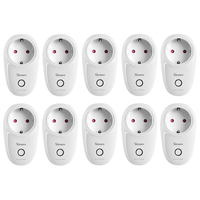 [10PCS] Sonoff S26R2TPF European Standard Smart WiFi Socket Support Remote Phone Timing Voice Control