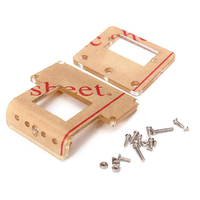 10pcs support de voiture intelligent pour module de gamme ultrasonique analogique servo