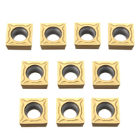10Pcs T09T304 YBC251 CNC Insère Fraise Enduite De Carbure