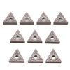 10Pcs TNMG160404-MA VP15TF CNC Carbide Inserts Turtle Turning Tool Holder Inserts