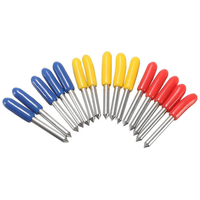 10pcs vinyle cricut coupe traceur titulaire carbure lame de tungstène lame film vinyle 30 30 60 60 dergree offset 0.25mm