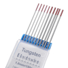 10pcs WT20 1.0 / 1.6x150mm électrodes de tungstène soudées TIG Tiges de basculement rouges