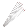 10pcs WT20 1.0x150mm 1.6x175mm électrodes de tungstène pour soudage TIG rouge