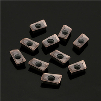 10pcs ZCC.CT APKT11T308-PM acier tungstène Turning Holder outil insère l