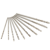 10pcs 1.0-1.9mm HSS Micro Straight Shank Twestt Drill Bits