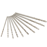 10pcs 1.0-1.9mm HSS Micro Straight Shank Twestt Drill Bits