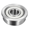 10pcs F606ZZ Roulements à billes 6x17x6mm Flange Taille 19x1.2mm