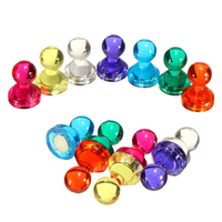 10pcs punaises magnétiques placent le néodyme aimants pour réfrigérateur