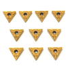 10pcs TNMG160404 Inserts en carbure pour porte-outil de tournage