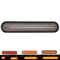 10V-30V 12-24V Halo Neon 100 LED Arrête de couler Clignotants Frein Arrière Feu arrière Remorque Camion Marine