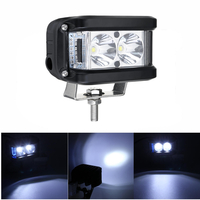10V-30V 60W 3 pouces LED Barre de feux de travail Blanc Bleu Combo Beam Driving Fog Lamp pour Offroad Truck Boat