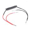 10w 10 ohms 12v moto clignotant LED indicateur de signal de tour adaptateurs résistances