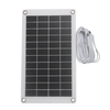 10W 12V Solar Charger Panel Type-C Connector High Efficiency Portable Solar Power with 3M Cable for Outdoor Camping Emer