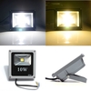 10w lumière blanche IP66 LED inondations blanc / chaud laver AC85-265V extérieure