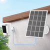 10W Solar Panel Charger Waterproof Solar Panel for Ring Camera 360° Adjustable Wall Mount for Ring Stick Up Cam/Spotligh