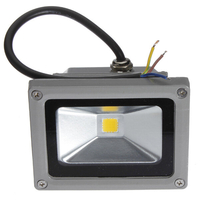 10W Étanche LED Projecteur de Lumière Blanc Chaud 110-220V pour l