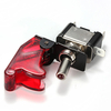 10x couverture de voiture rouge LED spst bascule bascule commande de commutateur 12v 20a 