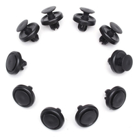10xclips en plastique de fixation pour toyota lexus boucliers des moteurs de passage de roue