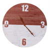 11 DIY Numérique Horloge Murale En Bois Diamètre 28CM Crochet Sans Soudure Pour Bar À La Maison Bureau