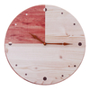 11 Rétro Horloge Murale En Bois Rétro DIY Numérique Salle Ronde Home Office Bar Décor