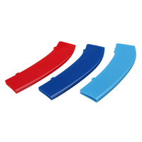 11 Bar For BMW 3 Series F30 F31 13-17 M-Sport Grille 3 Color Cover Clip Strip