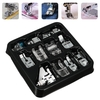11 Pcs Pied De Pied De Machine À Coudre Domestique Set Artisanat Accessoires Partie Kit Outils