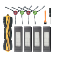 11 pièces de rechange pour Ecovacs T8 Accessoires de pièces daspirateur Brosse principale * 1 Brosses latérales * 4