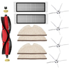 11 pièces de rechange pour Xiaomi Roborock S6 S55 pièces daspirateur accessoires brosse principale * 1 brosses laté