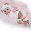 11 pouces réaliste nouveau-né Reborn silicone vinyle bébé filles poupée + vêtements cadeau