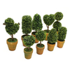 11 Type Plante Artificielle En Plastique Mini Arbre Pot De Fleur Ornement Bureau Décorations pour La Maison