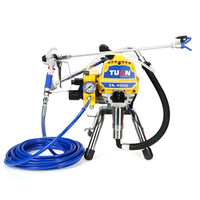 110 / 220V 2500W pistolets de pulvérisation de mur de machine de pulvérisateur de peinture sans air électrique à haute p