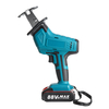 110-220V scie sabre électrique sans fil 2 Batteries avec 1 chargeur corps de scie alternative coupe seulement le travail