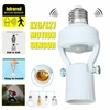 110-240V capteur de lumière de mouvement infrarouge interrupteur de base de lampe ampoule intelligente E26/E27
