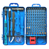 110 en 1 Tournevis Disolation Ensemble Avec Pince Magnétique Kits Kits DIY Montre Téléphone Électronique Réparation