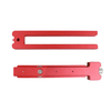 110MM/4.5INCH Adjustable Woodworking Compasses Aluminum Alloy Red Color For Scribing and Drawing