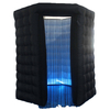 110V / 220V 3Mx3Mx3M octogone gonflable LED Tente de tir de photographie de cabine photo