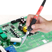 110V / 220V 60W fer à souder électrique poignée outil de soudage fil de soudure réglable
