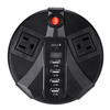 110V 200W 12.4A Chargeur rapide numérique intelligent Multiport Chargeur de voiture de charge à grande vitesse
