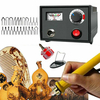 110V 220V 60W multifonction stylo à bois outil pyrogravure Machine Set Kit brûleur