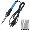 110v 60w électrique réglable à souder de température pistolet de fer avec 5pcs conseils
