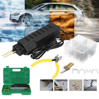 110V chaud agrafeuse voiture pare-chocs en plastique machine de torche de soudage avec 200 agrafes
