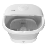 110V pliable pied spa bain masseur lumière rouge motorisé pieds électriques baignoire douche 5.7L
