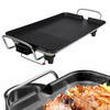 110V sans fumée antiadhésif Four électrique Plaque de cuisson Barbecue Barbecue Grill US
